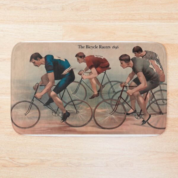 Item preview, The Bicycle Racers 1896 designed and sold by Daniel Hagerman.