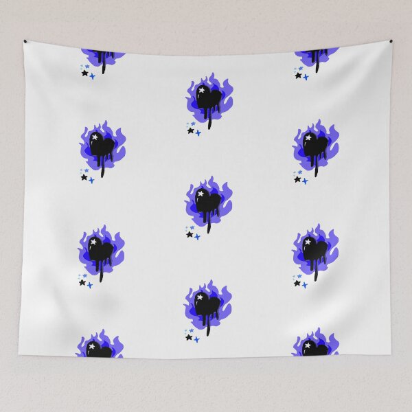 Item preview, Purple Burning Heart designed and sold by ArtsLeo.