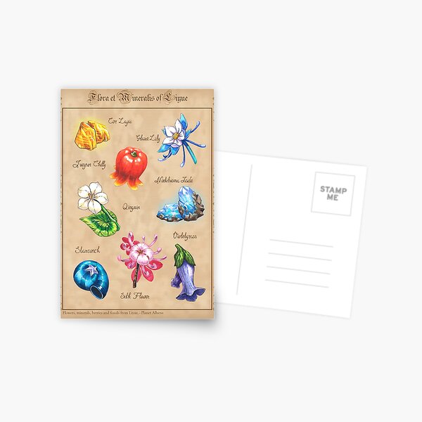Item preview, Flora et Mineralis - Liyue designed and sold by Planet Alhena.