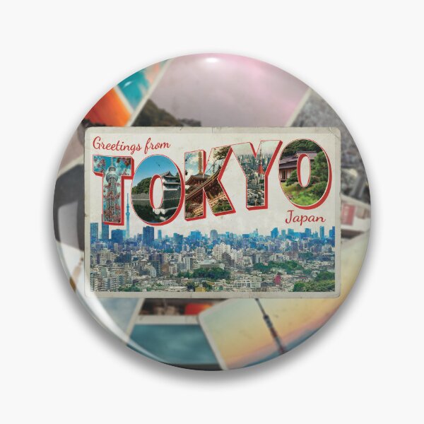 Item preview, Greetings from Tokyo in Japan vintage style retro souvenir designed and sold by DeveloperProp0.
