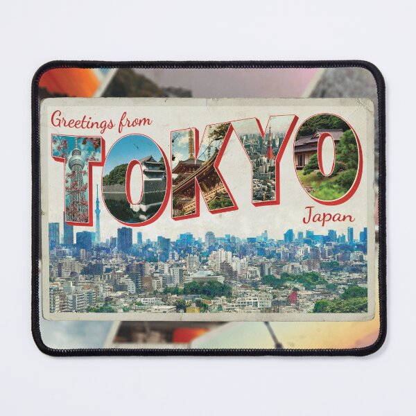 Item preview, Greetings from Tokyo in Japan vintage style retro souvenir designed and sold by DeveloperProp0.