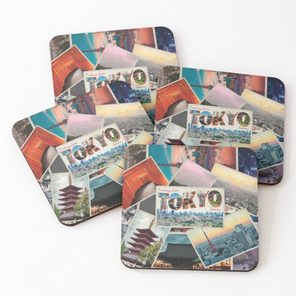 Item preview, Greetings from Tokyo in Japan vintage style retro souvenir designed and sold by DeveloperProp0.