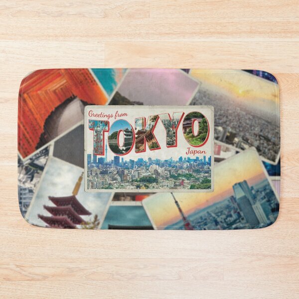 Item preview, Greetings from Tokyo in Japan vintage style retro souvenir designed and sold by DeveloperProp0.