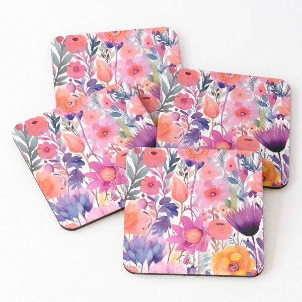 Item preview, Floral Tapestry: A Vivid Watercolor Journey designed and sold by PeToCreative.