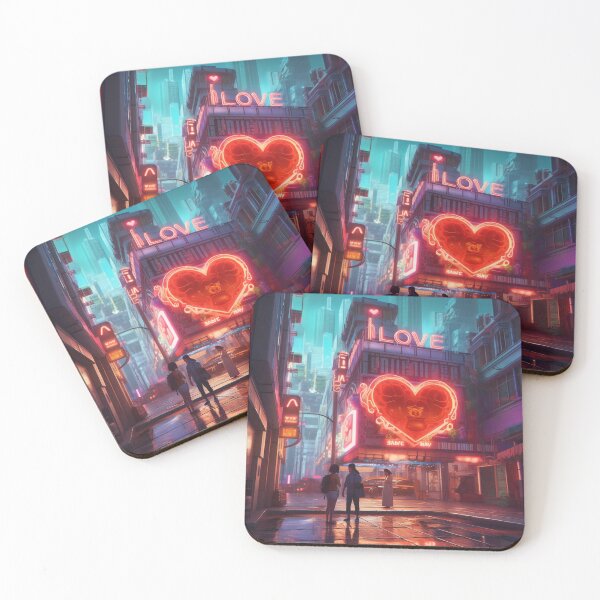 Item preview, City Future Love designed and sold by apolinART.