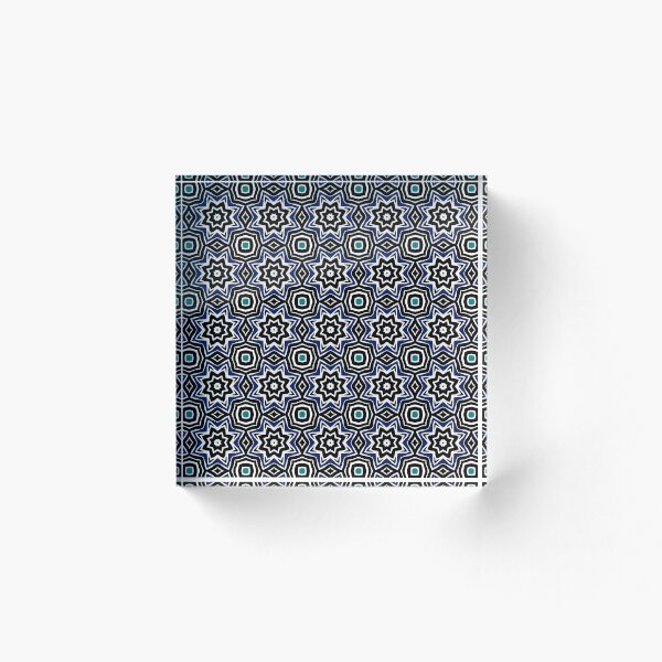 Item preview, Blue Starbursts at Night designed and sold by LynnEllenDesign.