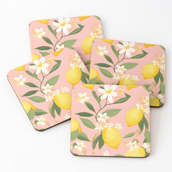 Item preview, Citrus Symphony: A Lemon Blossom Pattern designed and sold by PeToCreative.