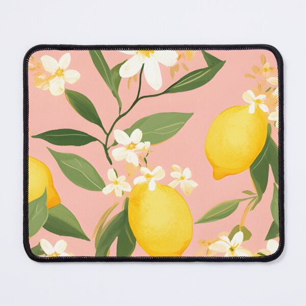 Item preview, Citrus Symphony: A Lemon Blossom Pattern designed and sold by PeToCreative.