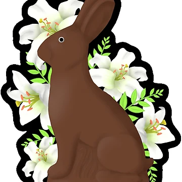 Artwork thumbnail, Chocolate Rabbit by RhatsDesigns