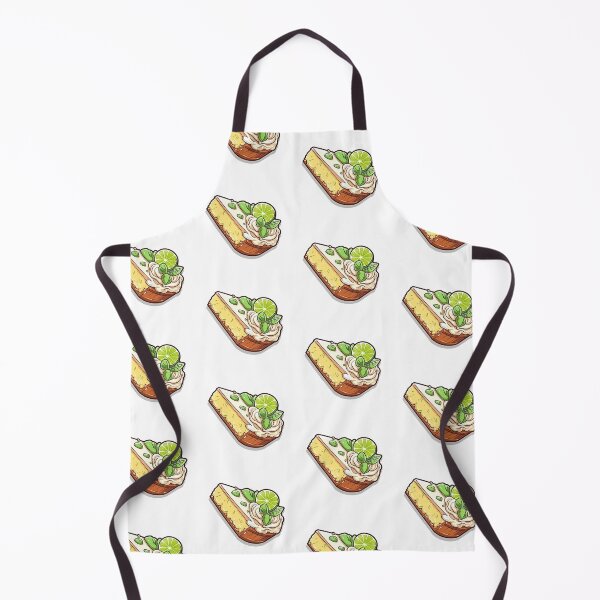 Item preview, Cute Key Lime Pie with Whipped Cream Design for Dessert Lovers designed and sold by Stickerchef.
