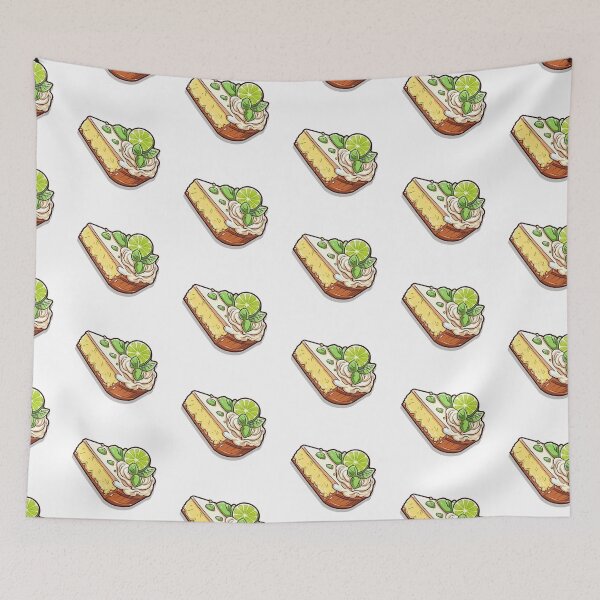 Item preview, Cute Key Lime Pie with Whipped Cream Design for Dessert Lovers designed and sold by Stickerchef.