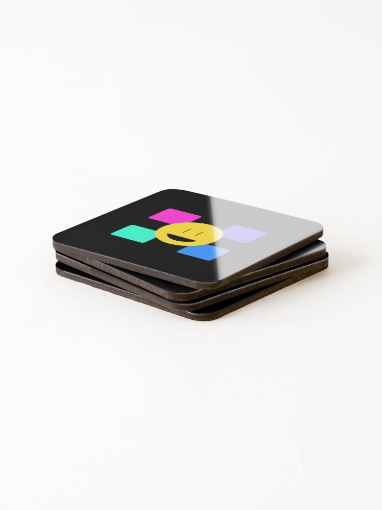 Thumbnail 4 of 5, Coasters (Set of 4), Random Smiley designed and sold by KMGraphics99.