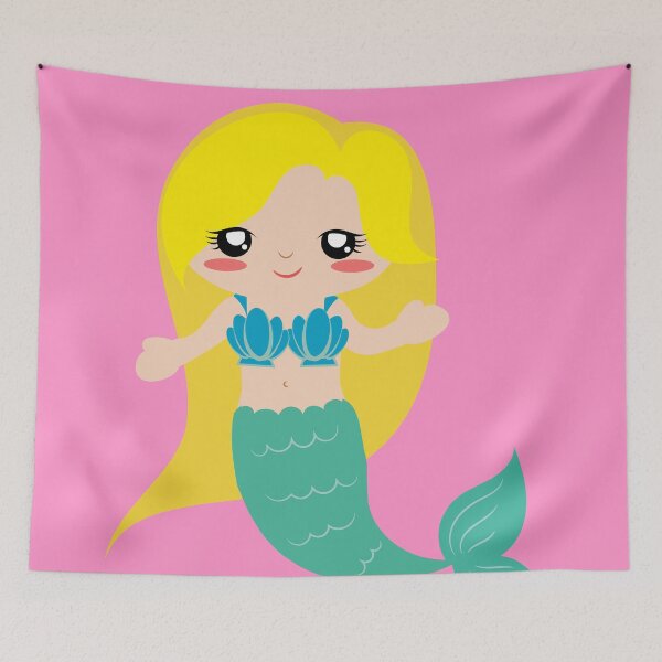 Item preview, cute mermaid designed and sold by yessebel.