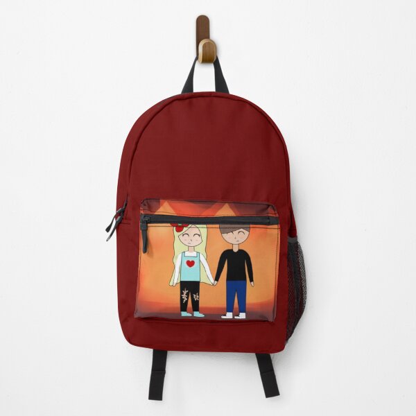 Item preview, Freddie and Eve holding hands - fire designed and sold by GooglyEyes-.