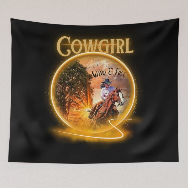 Item preview, Wild & Free Neon Cowgirl designed and sold by Jeremy Martin.