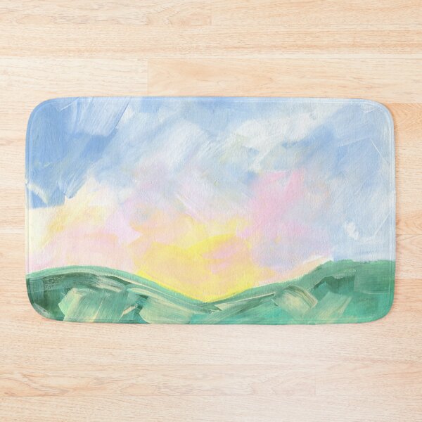 Item preview, Pastel colored mountain landscape designed and sold by AnissaF.