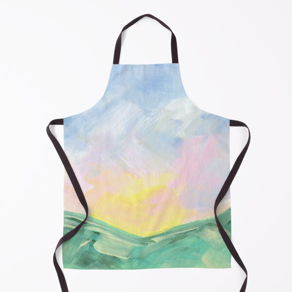Item preview, Pastel colored mountain landscape designed and sold by AnissaF.
