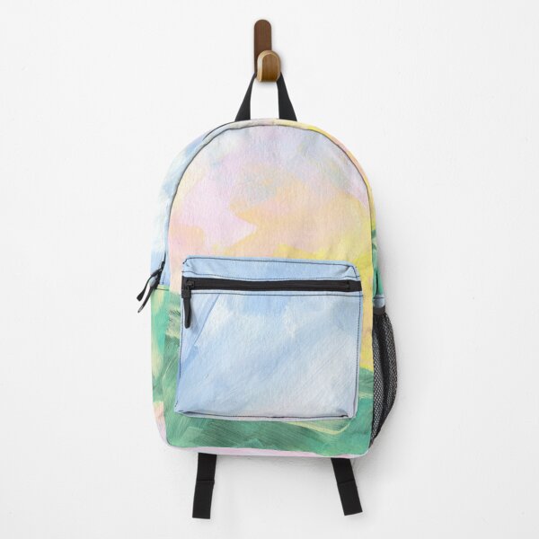 Item preview, Pastel colored mountain landscape designed and sold by AnissaF.