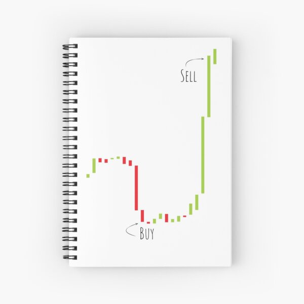 Buy Low, Sell High. Spiral Notebook