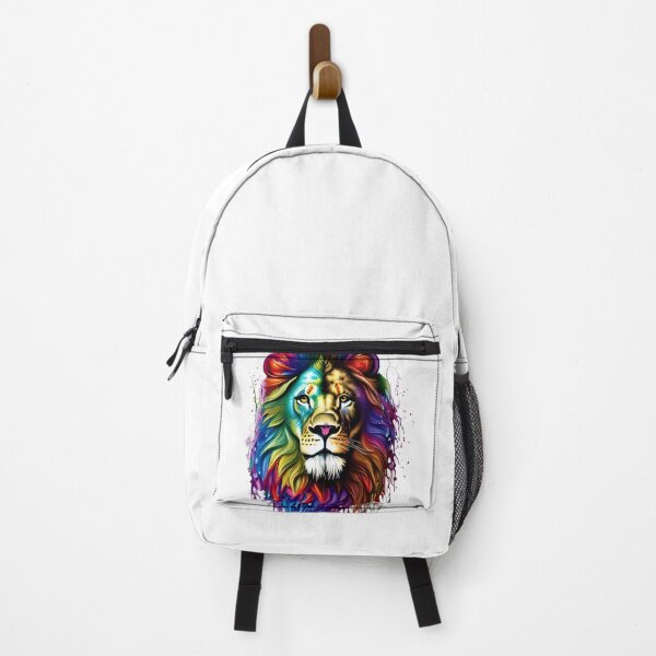 Item preview, Colorful lion head painting designed and sold by marmothel.