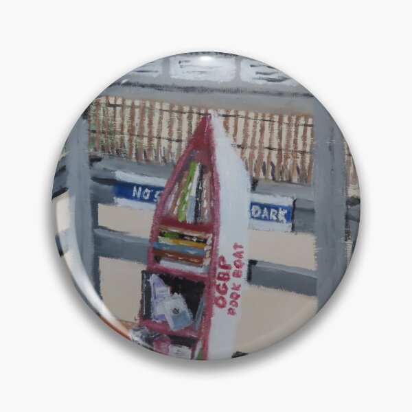Item preview, Ocean Grove Book Boat designed and sold by jackmckenzieart.