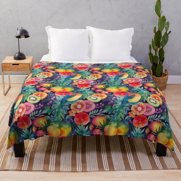 Item preview, Tropical Fruit and Flowers designed and sold by LizardQueenArt.