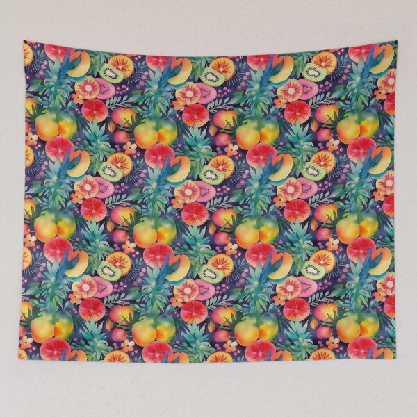 Item preview, Tropical Fruit and Flowers designed and sold by LizardQueenArt.