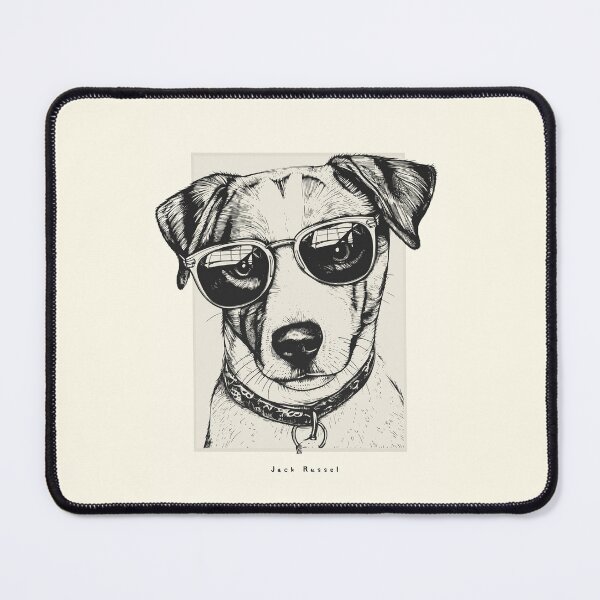 Item preview, Jack Russel Digital Sketch Drawing Illustration designed and sold by rafaeltto.