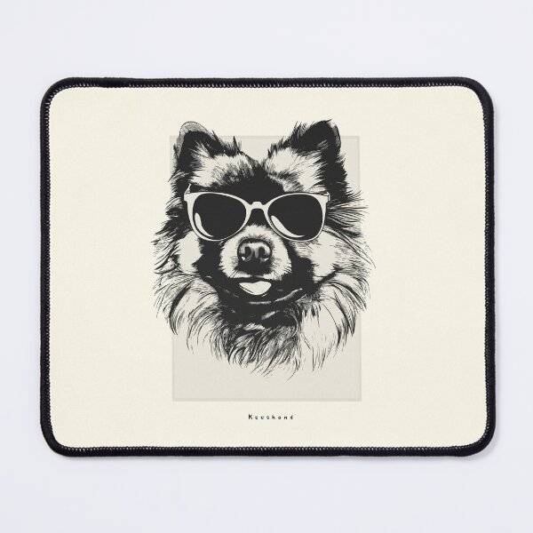 Item preview, Keeshond Digital Sketch Drawing Illustration designed and sold by rafaeltto.