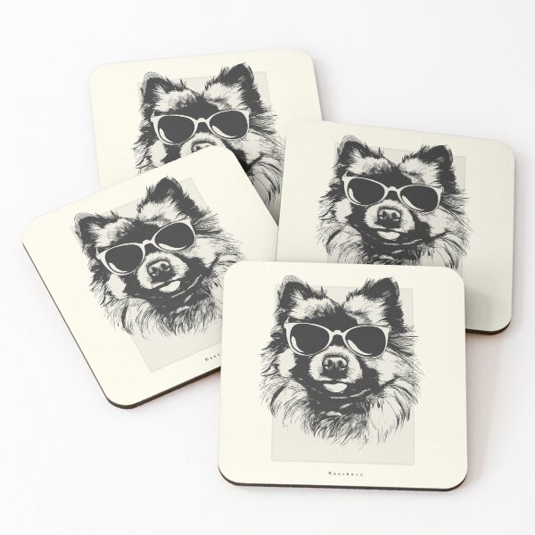 Item preview, Keeshond Digital Sketch Drawing Illustration designed and sold by rafaeltto.