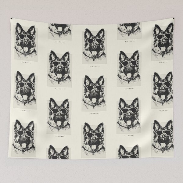 Item preview, King Shepherd Digital Sketch Drawing Illustration designed and sold by rafaeltto.
