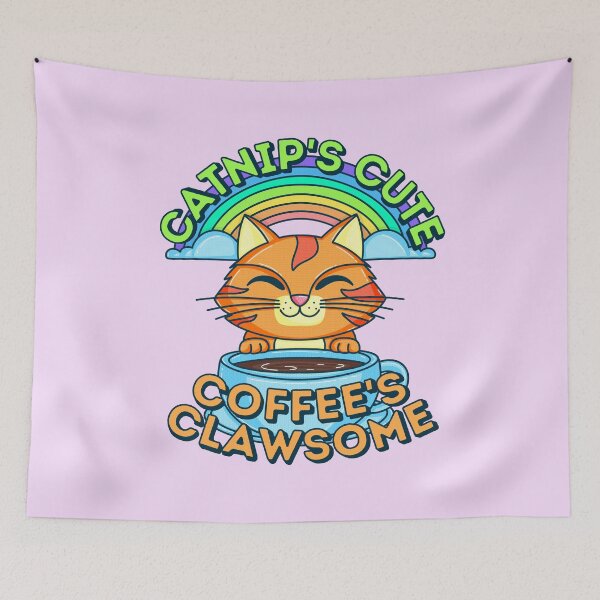 Item preview, Catnitp's Cute Coffee is Clawsome Cat designed and sold by Give Me that Pencil.