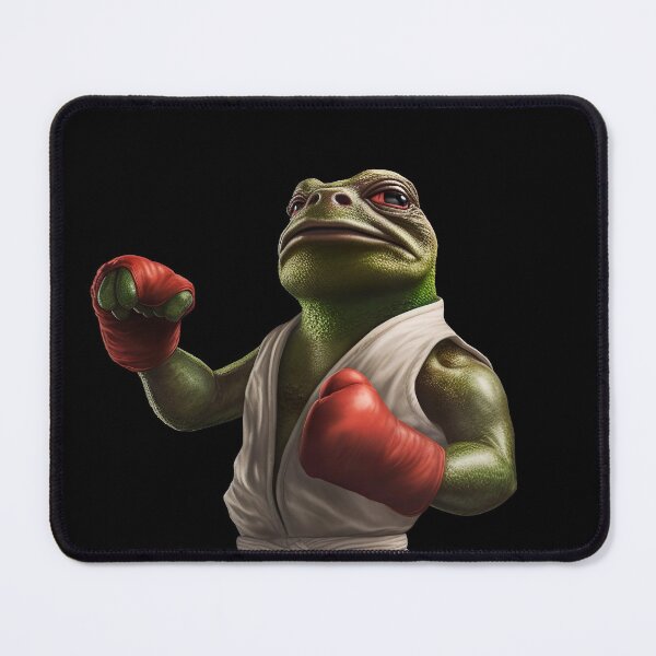 Item preview, Pepe The Frog Meme - Kickboxer designed and sold by Bored Elon.