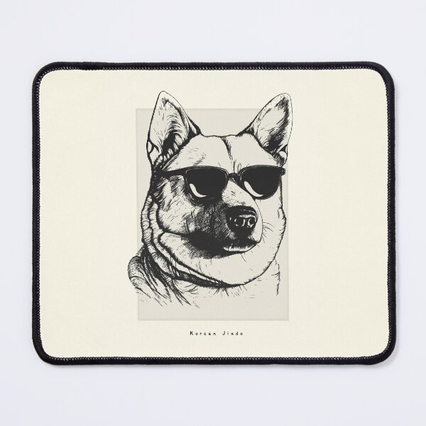 Item preview, Korean Jindo Digital Sketch Drawing Illustration designed and sold by rafaeltto.