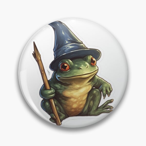 Item preview, Wizard frog designed and sold by OnnatDesigns.