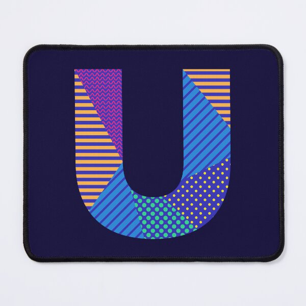 Item preview, Alphabet Letter U Screen Print Design designed and sold by ToluaPrints.