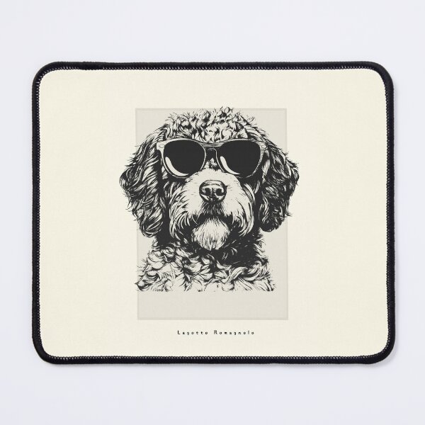 Item preview, Lagotto Romagnolo Digital Sketch Drawing Illustration designed and sold by rafaeltto.