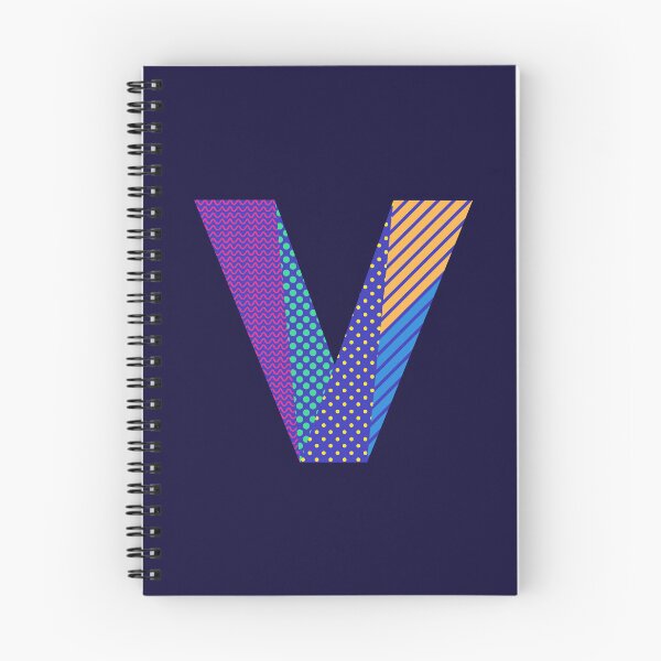 Item preview, Alphabet Letter V  Screen Print Design designed and sold by ToluaPrints.