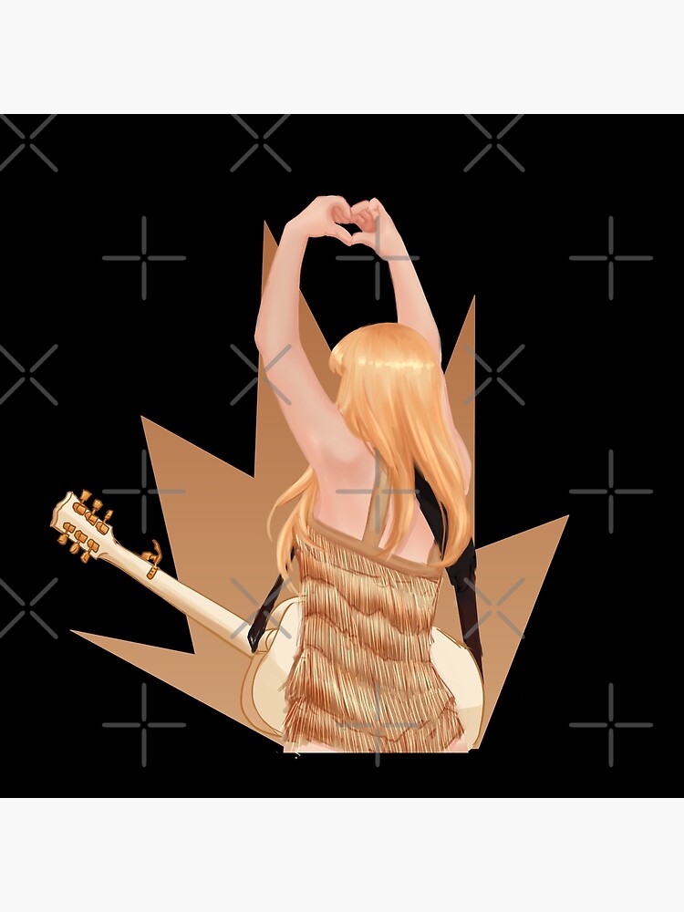 Taylor Swift The Eras Tour Hand Heart Fearless  Sticker for Sale by nerfie