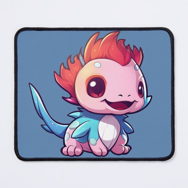 Artikelvorschau, Der schönste Axolotl von allen entworfen und verkauft von StickerCanvas.
