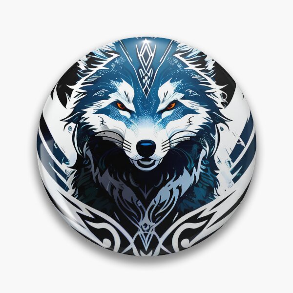 Item preview, Blue Anime Viking Fox designed and sold by Formidabelt.