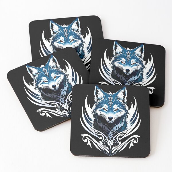 Item preview, Blue Anime Viking Fox designed and sold by Formidabelt.