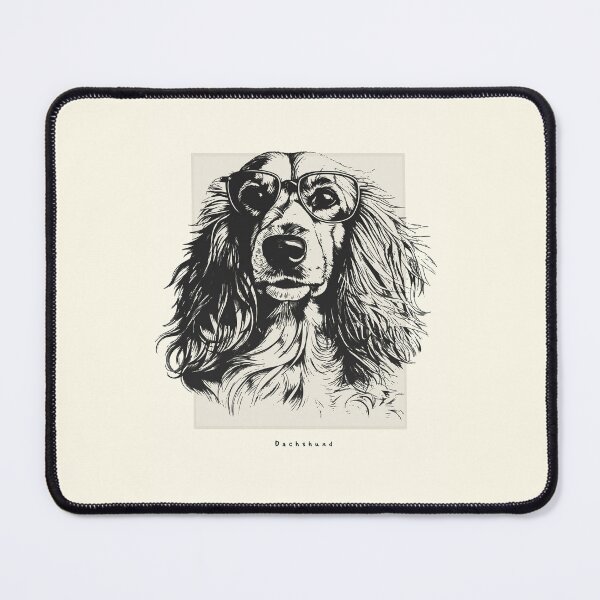 Item preview, Long Haired Dachshund Digital Sketch Drawing Illustration designed and sold by rafaeltto.