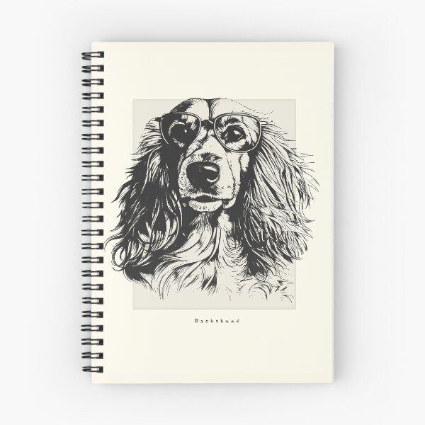 Item preview, Long Haired Dachshund Digital Sketch Drawing Illustration designed and sold by rafaeltto.