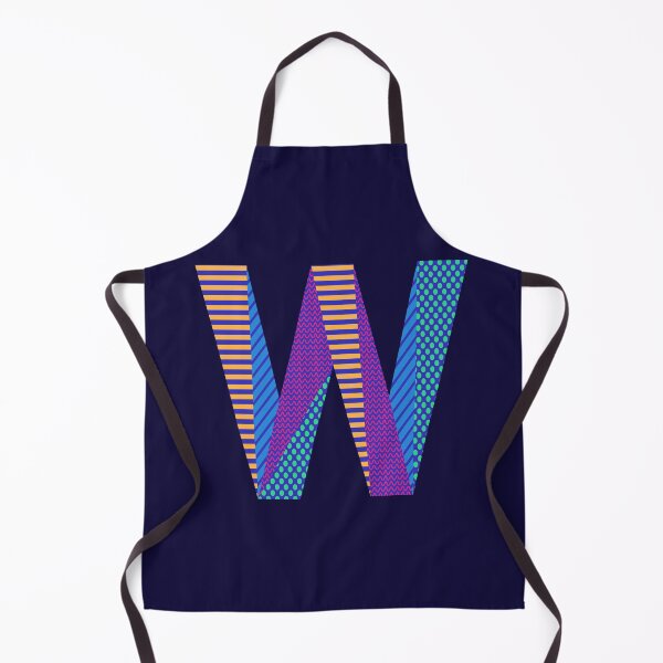 Item preview, Alphabet Letter W Screen Print Design designed and sold by ToluaPrints.