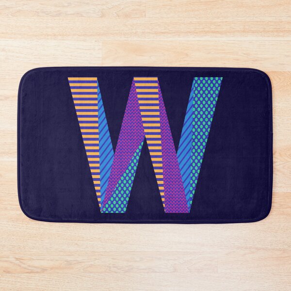 Item preview, Alphabet Letter W Screen Print Design designed and sold by ToluaPrints.