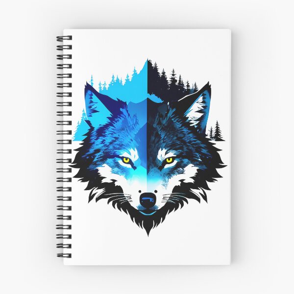 Aperçu de l'œuvre Loup des bois de la forêt créée et vendue par Formidabelt.