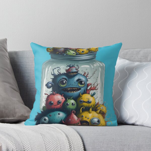 Item preview, Monstruos en tarro de albañil designed and sold by DanstvnLab.