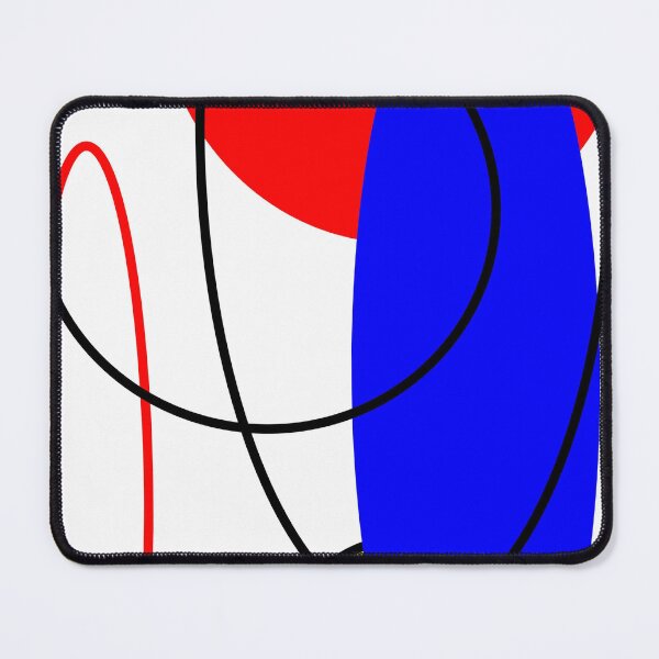 Item preview, Mondrian Circles and ellipses designed and sold by hermarartonline.