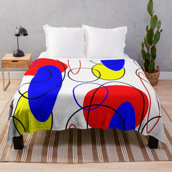 Item preview, Mondrian Circles and ellipses designed and sold by hermarartonline.